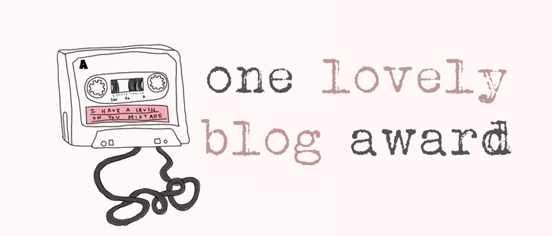 The First One Lovely Blog Award in 2016 of Yahari Bento!