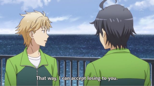So Hayama Hayato (葉山 隼人) right now can't accept "her rejection" in ep4. (Yahari Ore no Seishun Love Comedy wa Machigatteiru. Yahari Ore no Seishun Love Come wa Machigatteiru. Yahari Ore no Seishun Rabukome wa Machigatte Iru. Oregairu My Youth Romantic Comedy Is Wrong, as I Expected. My Teen Romantic Comedy SNAFU Yahari Ore no Seishun Love Comedy wa Machigatteiru. Zoku Yahari Ore no Seishun Love Come wa Machigatteiru. Zoku Oregairu Zoku My Teen Romantic Comedy SNAFU TOO! やはり俺の青春ラブコメはまちがっている。 やはり俺の青春ラブコメはまちがっている。続 俺ガイル 果然我的青春戀愛喜劇搞錯了。 果然我的青春戀愛喜劇搞錯了。續 anime ep 11)